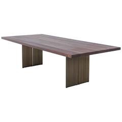 Milo Base Walnut Table by Uhuru Design 1