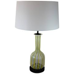 Mid-Century Modernist Glass Lamp 4