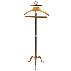 Stylish 1930s, Italian Gentleman
s Brass Valet