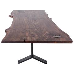 Elm Slab Dining Table by Uhuru Design 2