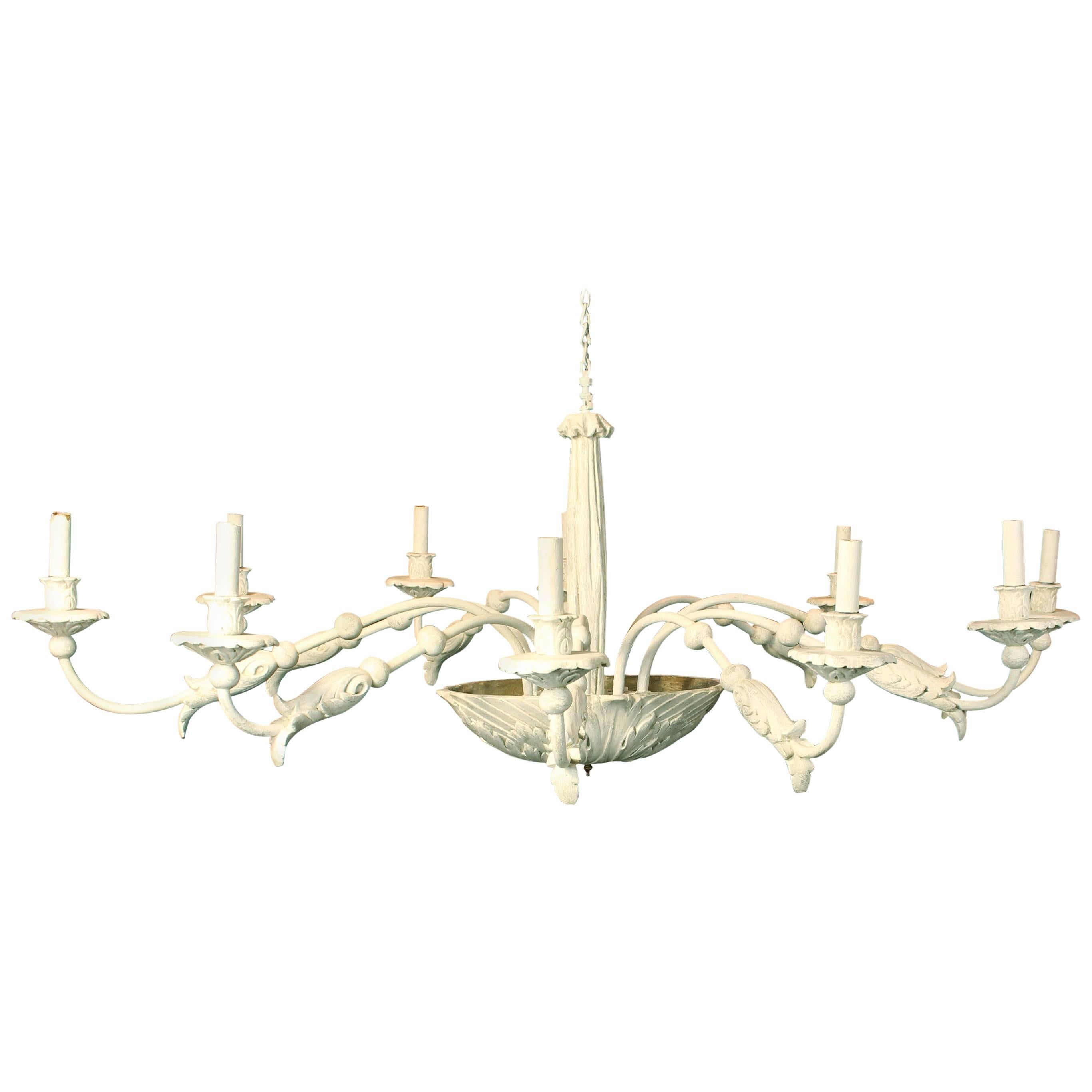 Monumental Chandelier in the Style of Sirmos