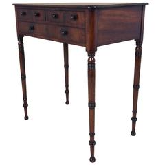Regency Mahogany Side Table Attributed to Gillows 1