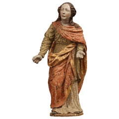 Antique 18th Century Italian Saint