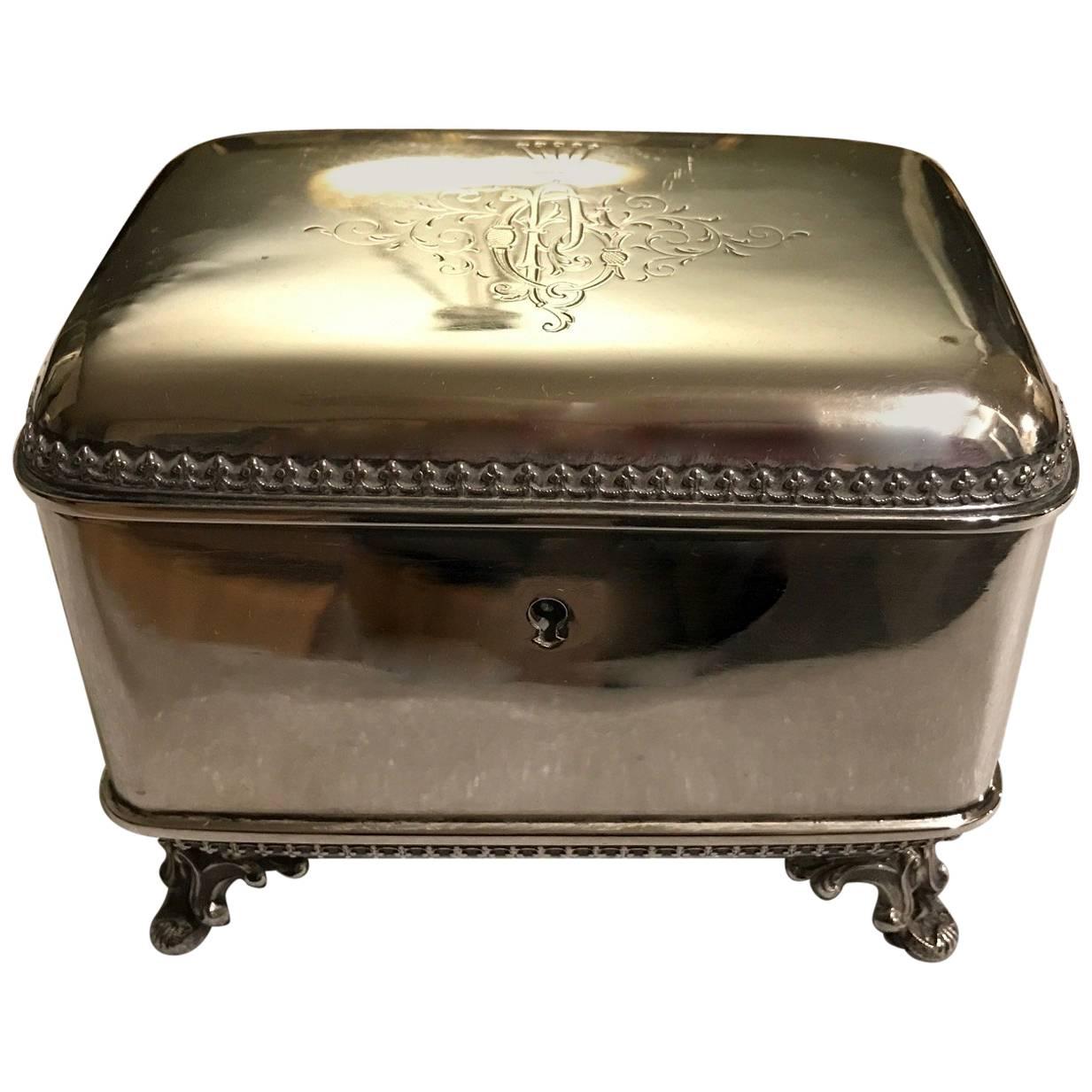 Austrian 900 Silver Table Box