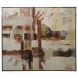 Gorgeous Large-Scale Lee Reynolds Abstract Painting, Mid-Century Modern