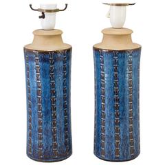 Vintage Pair of Table Lamps by Söholm