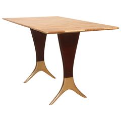 Elegant Coffee Table, Guglielmo Ulrich, 1950s