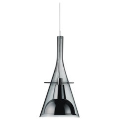 Franco Raggi Fontana Arte Aluminum Flute Suspension Lamp, Designed in 1999