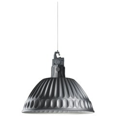 Vintage Fontana Arte Pudding Aluminium Suspension Lamp, Designed 1995