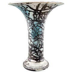 Jens Thirslund Kähler Vase Decorated with Green Glaze