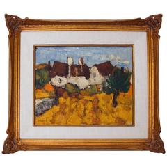 Oil on Canvas Impressionist Painting by French Artist Jacques Daufin, B1930 11