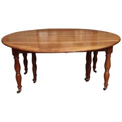 18th Century French Walnut Dining Table