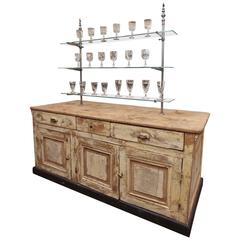 19th Century French Shop Counter 