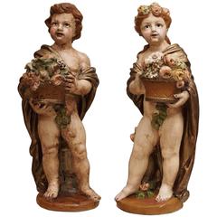 Pair of French Statues