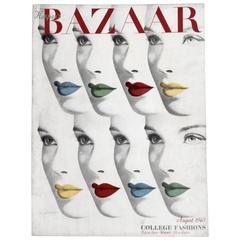 Couverture Harper's Bazaar des années 1940 de Herbert Bayer