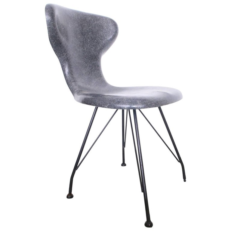 Rare Egmont Arens Fiberglass Chair For Sale