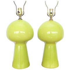 Ceramic Pottery Mid-Century Lamps 6
