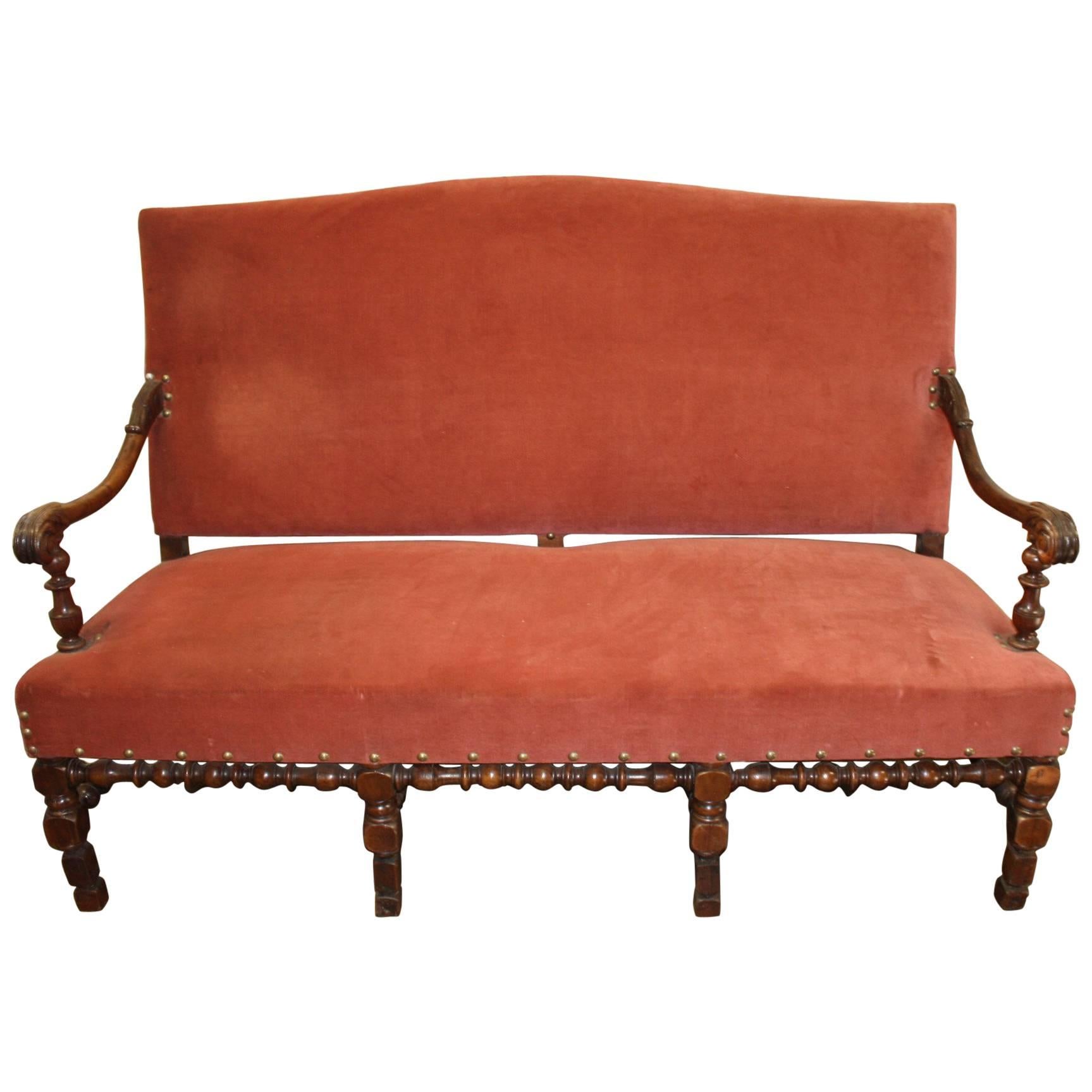 Large 19th Century French Sofa