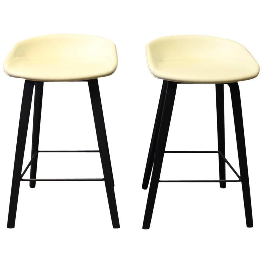 Pair of Barstools "about a Stool" ASS32 Designed by HAY in 2010