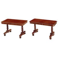 Rare Pair of 19th Century Mahogany Gillows Writing Tables 7