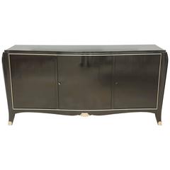 André Arbus Style Side Board Black Lacquered