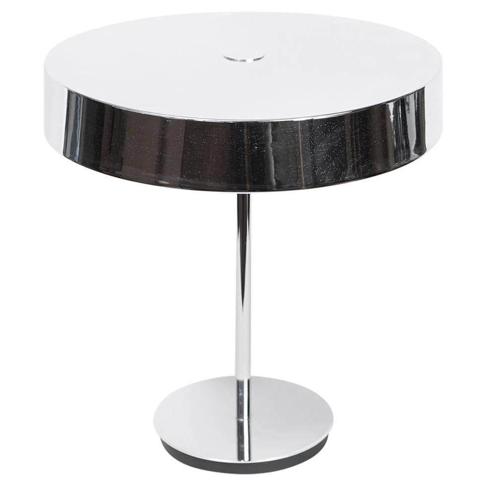 Chrome-Plated Table Lamp