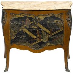 Louis XV Style Chinoiserie Coromandel Commode, 19th Century 9