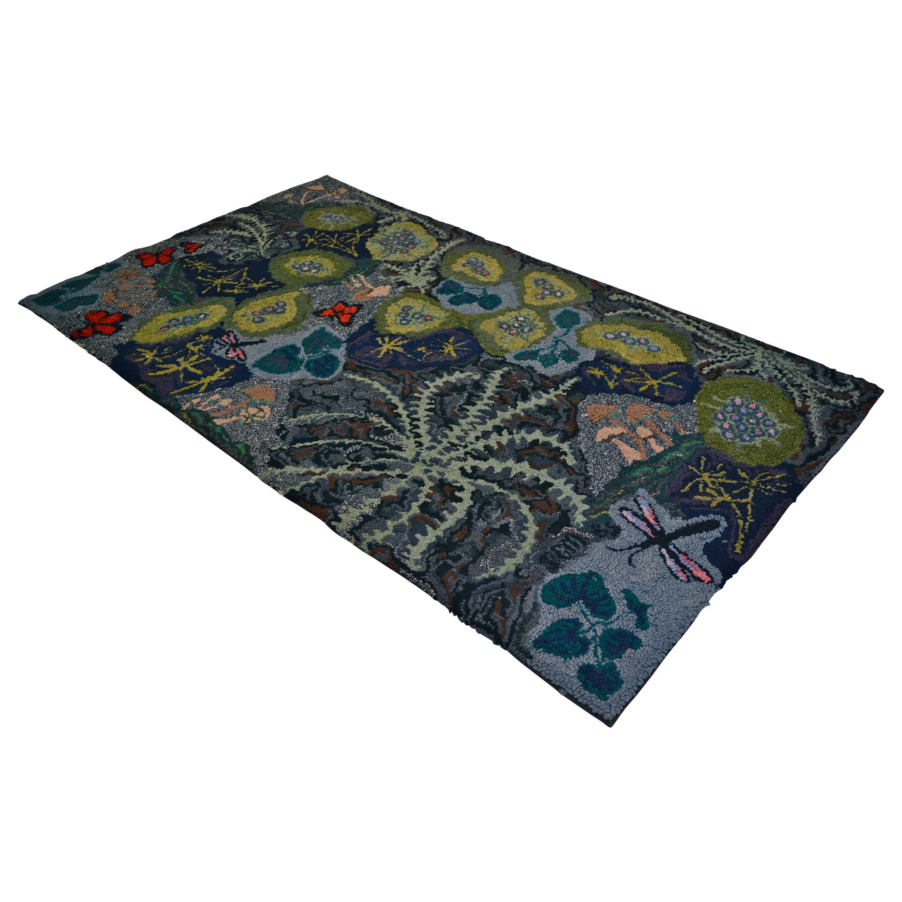 Whimsical Decorative Area Rug For Sale