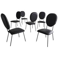 Set of Six Chairs Designed by Joaquim Tenreiro, Brazil, circa 1958 7