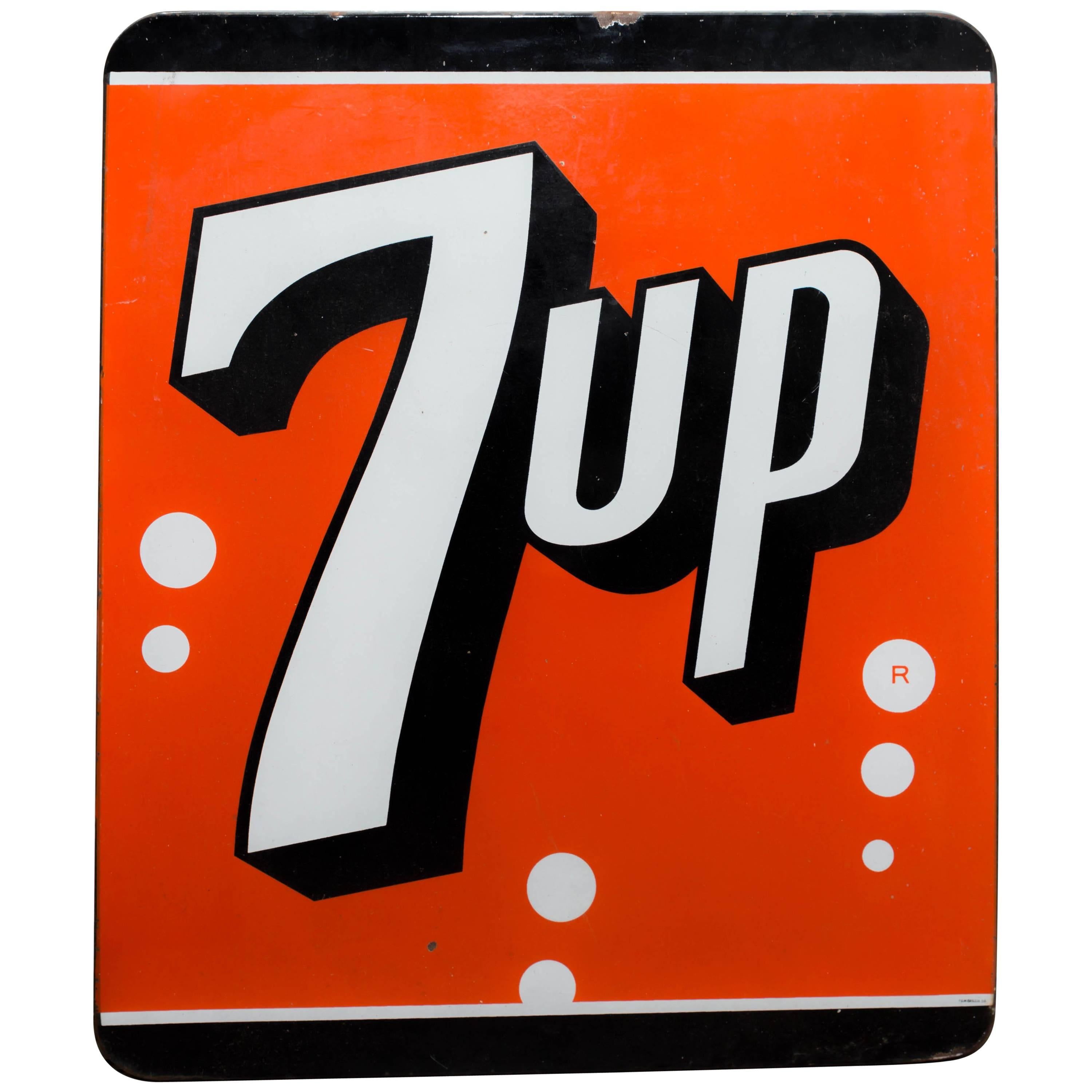 Vintage "7-Up" Sign