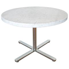 Round White Occasional Coffee Table by Helikon