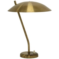 Mid-Century Table Lamp in Brass by Einar Backtrom, Sweden, 1950s