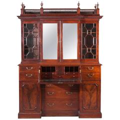 Small George III Breakfront Bookcase