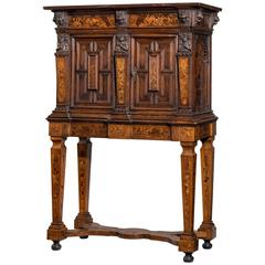 Late 17th Century Augsburg Marquetry Cabinet