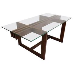 Rosewood Coffee Table Denmark, 1960s 7