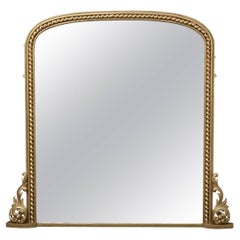 Excellent Large Victorian Giltwood Mirror