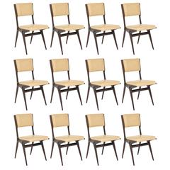 Set of 12 Carlo di Carli Dining Chairs
