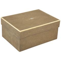 Shagreen Box with Bone Inlay, France 2