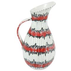 Pitcher, Ceramic, Italy, C 1950 6