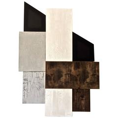 'Deconstruction', Original Wall Sculpture Art by Alicia Dunn