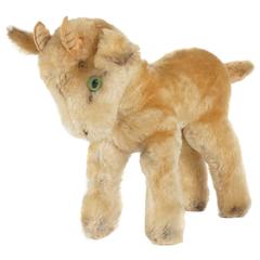 Steiff Blonde Mohair Ziege Goat from the Estate of Bunny Mellon