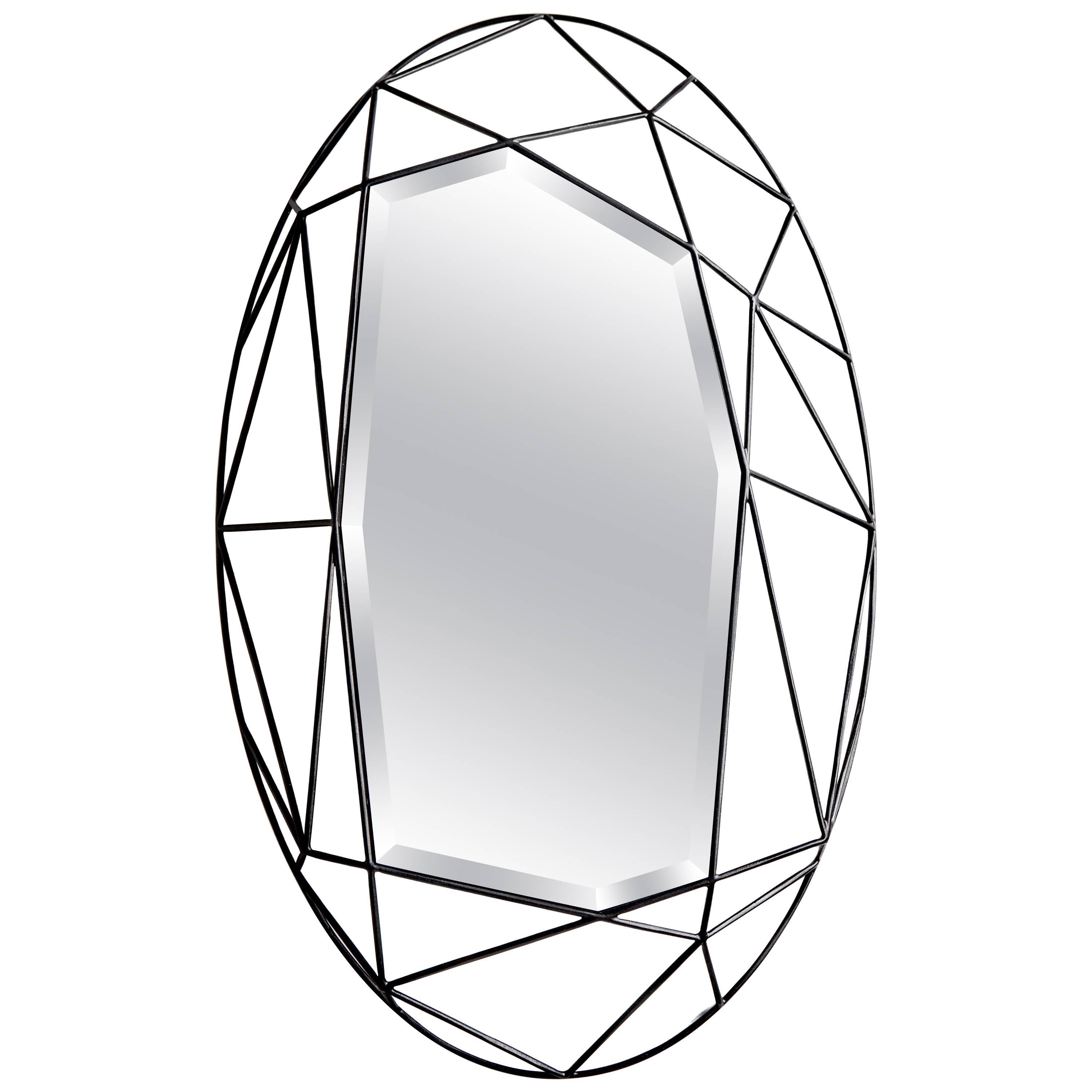 Oval Maryline Mirror by Sam Baron