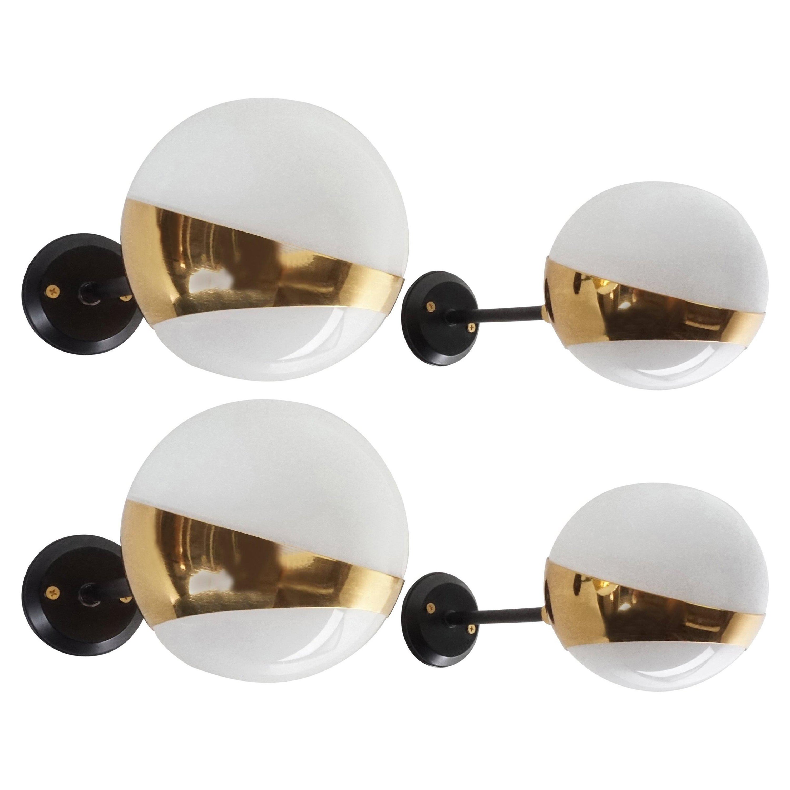 Pair of Stilnovo Style Articulating Sconces