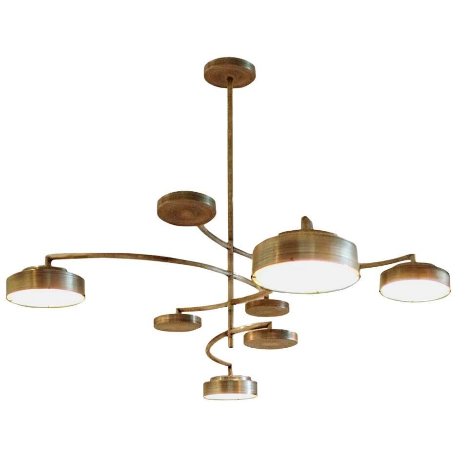 Concentric Chandelier For Sale