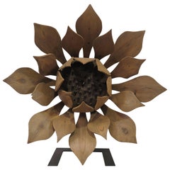 Antique Folk Art Flower