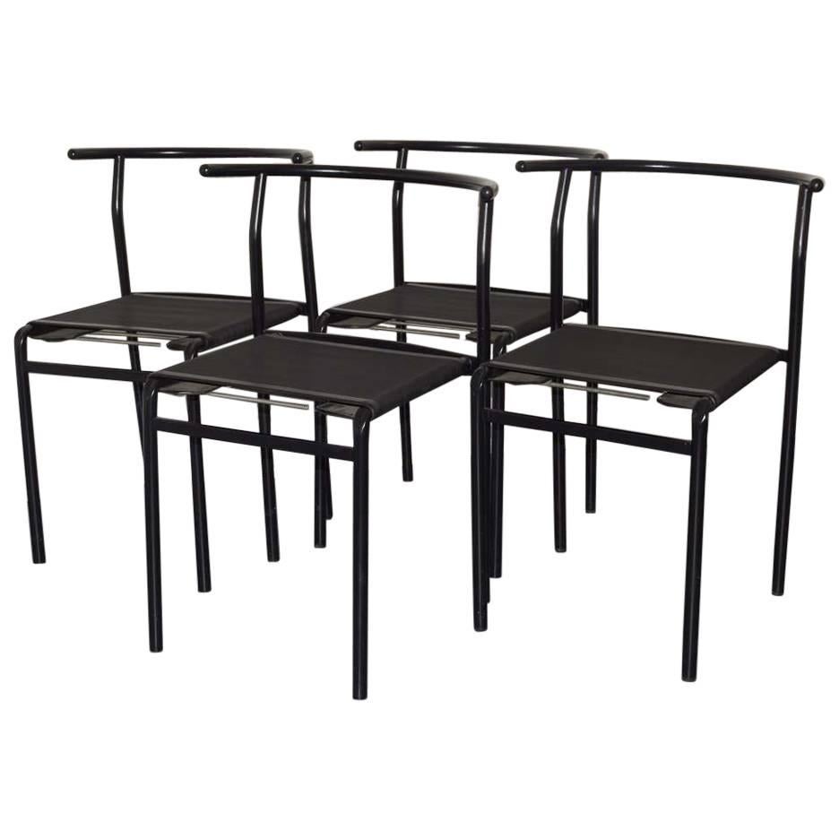 Set of Four Cafè Chairs by Philippe Starck For Sale