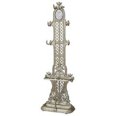Excellent Victorian Cast Iron Hall Stand or Coat Stand 3