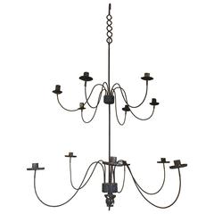 Antique 18th Century Countryside Chandelier