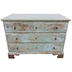 19th Century Swedish Painted Chest 2