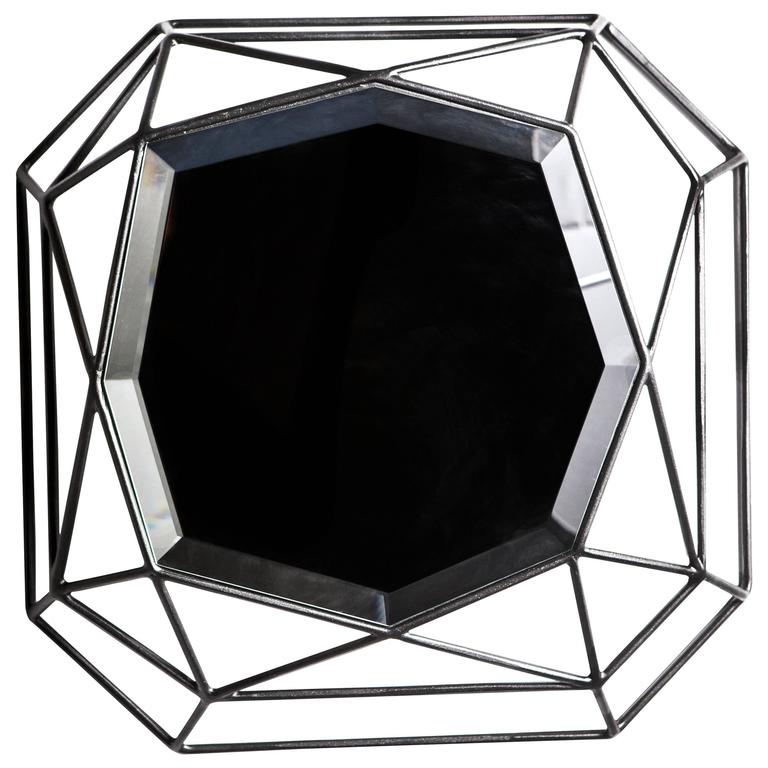 Square Maryline Mirror by Sam Baron For Sale